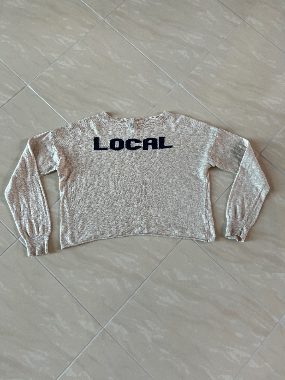 #2942 StitchDrop Women's Local Sweater In Mid Navy XS